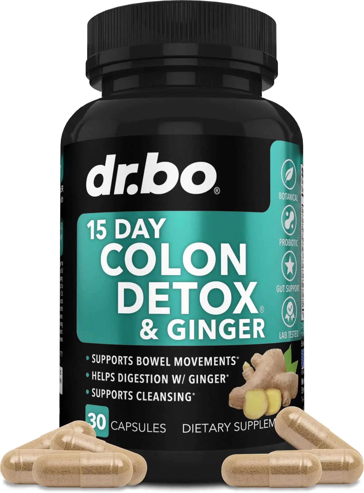 15-Day Colon Detox Cleanse | Natural Herbal Formula for Gut Health & Toxin Relief